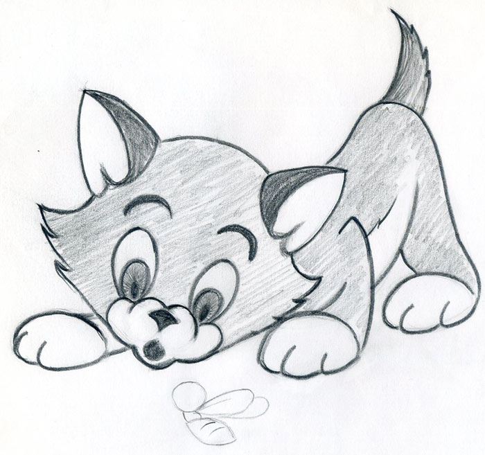 Disney Art Drawings Pencil Cartoon Characters To Drawing : Custom