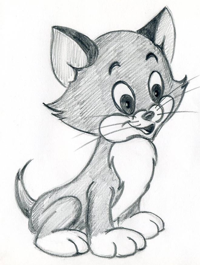 cute cartoon characters to draw step by step