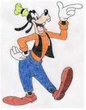 How to draw Goofy