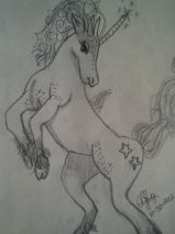 Drawing of a Unicorn