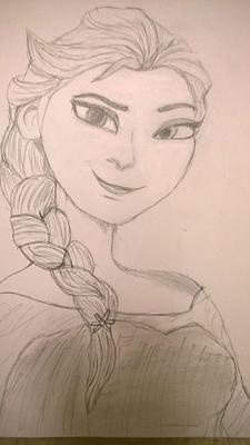 how to draw disney characters from frozen