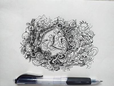 fountain pen art