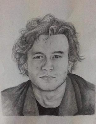 Buy JOKER Pencil Drawing Heath Ledger Poster Online in India  Etsy
