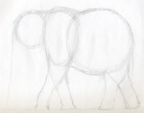 Learn how easy to draw a Baby Elephant - EASY TO DRAW EVERYTHING