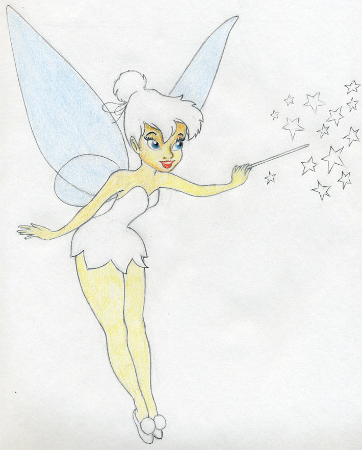 Tinkerbell : r/drawing