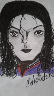 Michael Jackson Drawing Amazing  Drawing Skill