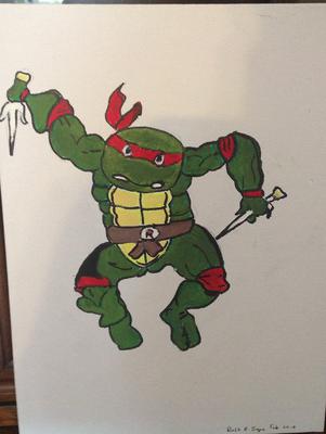 More Disney characters - Two Ninja turtle characters - Raj the tiger ...