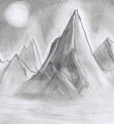 landscape sketch for beginners