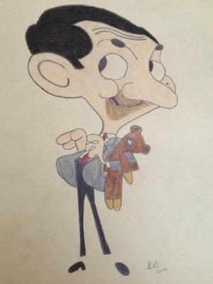 Mr. Bean graphic, Animation Drawing Cartoon Game, mr. bean, heroes, text  png | PNGEgg