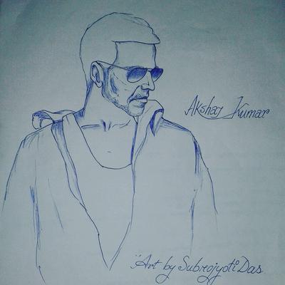 Pencil Sketch Of Akshay kumar  DesiPainterscom
