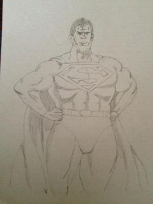 Superman Drawing | TikTok